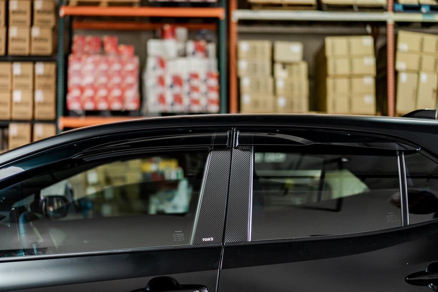 TOM'S RACING SPORTS SIDE WINDOW VISOR - GR COROLLA [2023+]