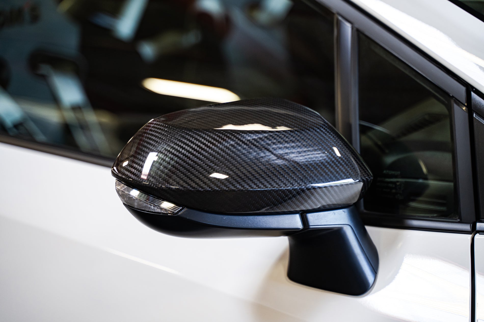 TOM'S RACING CARBON MIRROR COVERS - GR COROLLA [2023+]