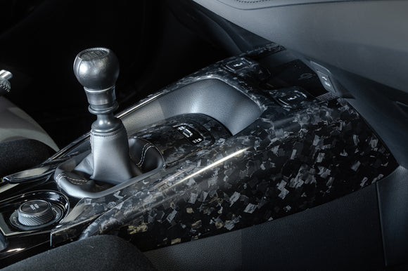 TOM'S RACING FORGED CARBON SHIFT PANEL NO.01 - GR COROLLA [2023+]