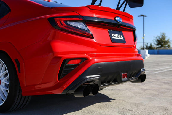 R.M.K CARBON FIBER EXHAUST FINISHER - SUBARU WRX VB [2022+]