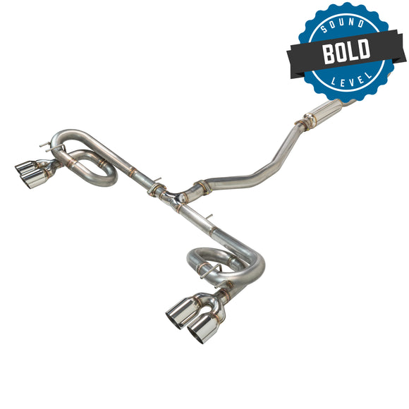 REMARK SPORTS TOURING (LINK LOOP) CATBACK EXHAUST - HONDA CIVIC SPORT TOURING HATCHBACK [2022+]