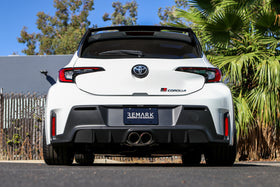 R.M.K CARBON FIBER OUTER EXHAUST BLOCK OFF PLATES - GR COROLLA [2023+]