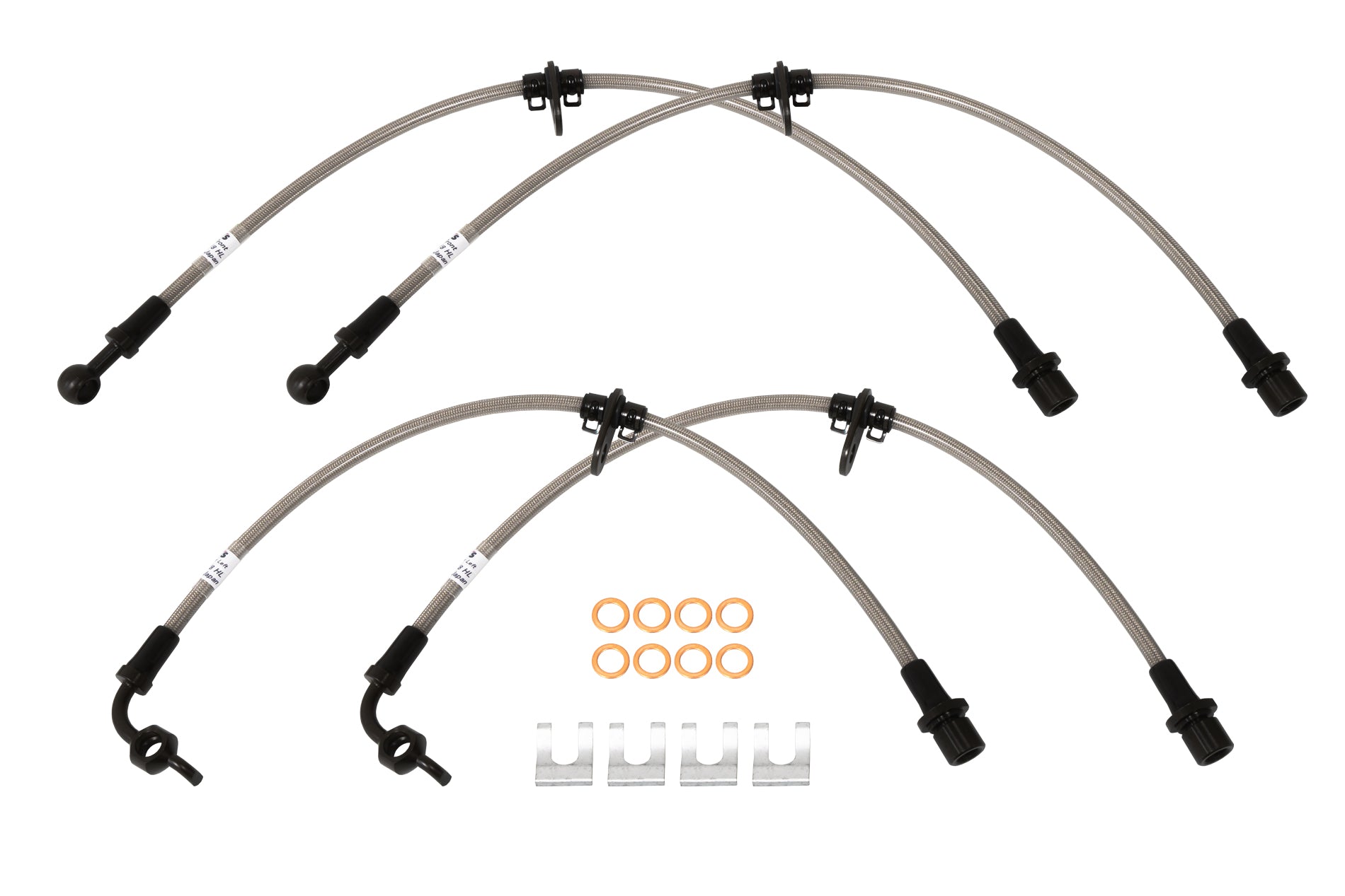 TOM'S RACING STAINLESS BRAKE LINE - Corolla Hatchback [2019+]